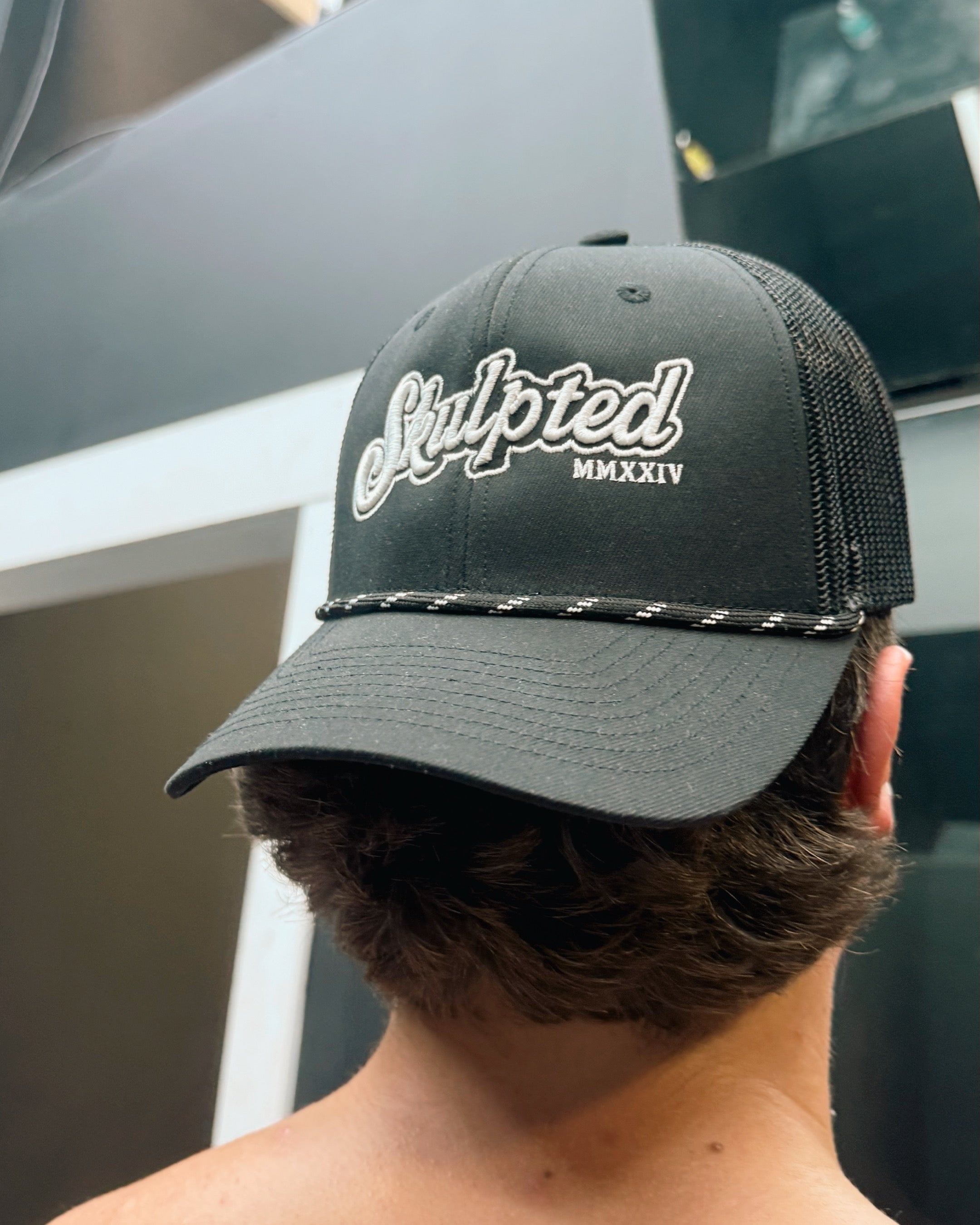 SKULPTED Rope Snapback Hat
