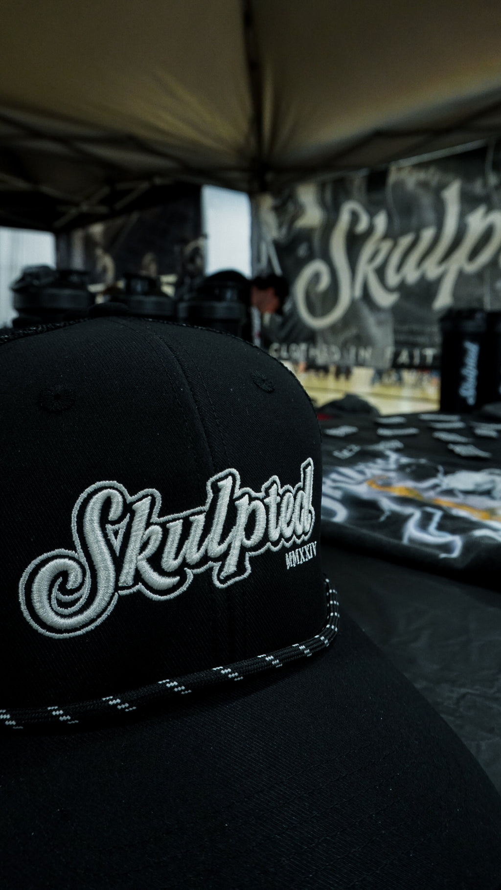 SKULPTED Rope Snapback Hat