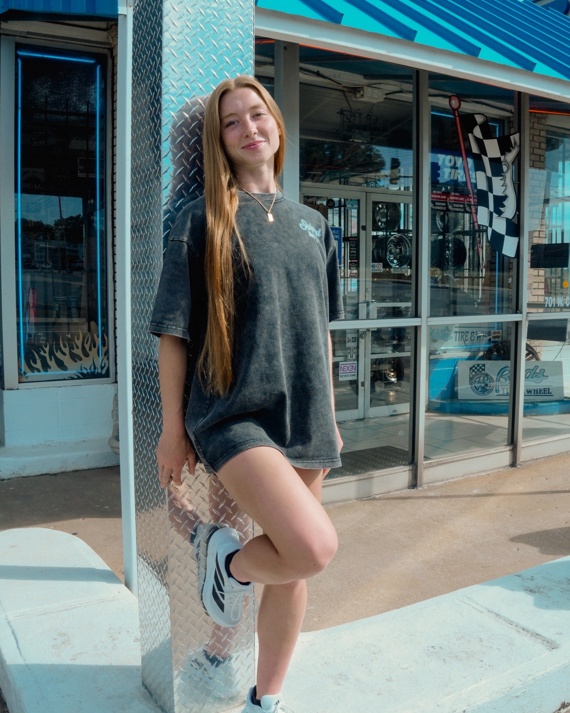 SKULPTED "original" Premium Acid Wash Oversized T-Shirt